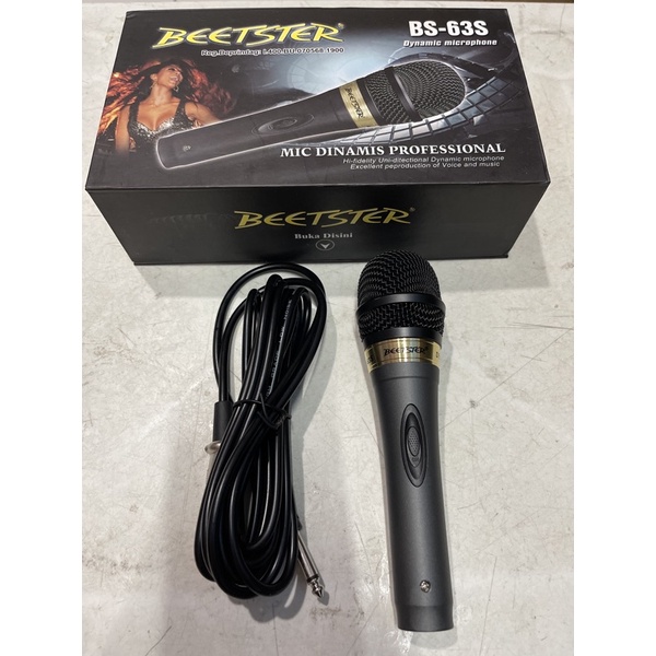 mic kabel Dynamic microphone // Bismarck BM-55 // Beetster BS-63S // Beetster Bs-77