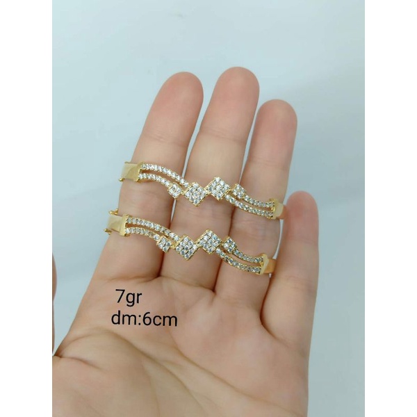 gelang bangle kotak&quot; corr mp silver925