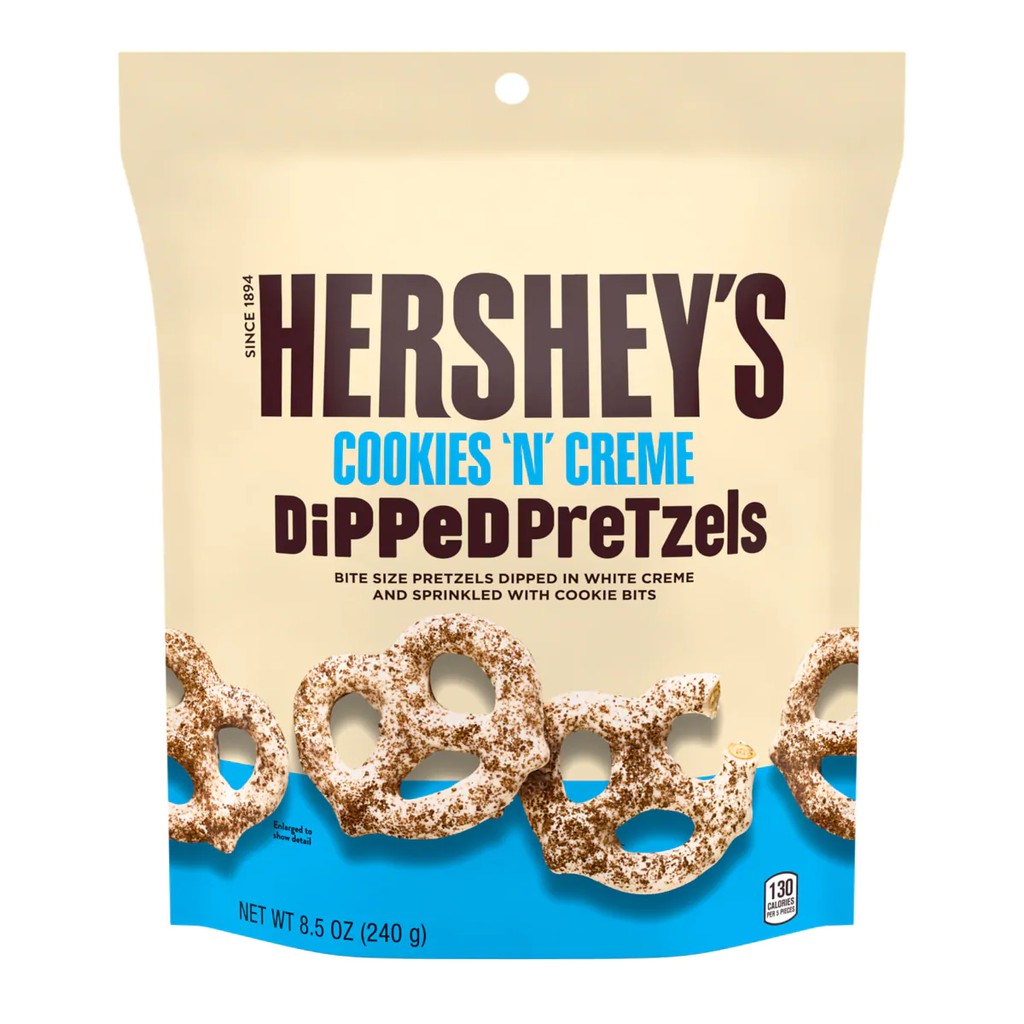

HERSHEY DIP PRITZL COOKIES NCREME 8,5 OZ 240GR