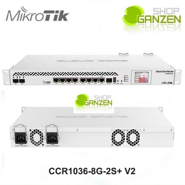 Mikrotik CCR1036-8G-2S+ , Cloud Core Router 8 Gigabit , 2 SFP+ (10GB)