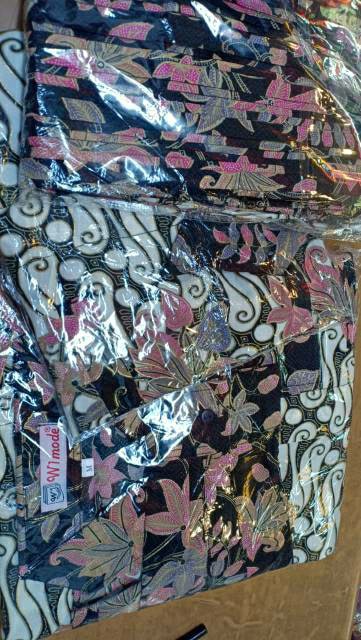 Part 1 Kemeja Batik Anak Hyva Navy Lengan Pendek / Kemeja Anak Batik Lengan Pendek