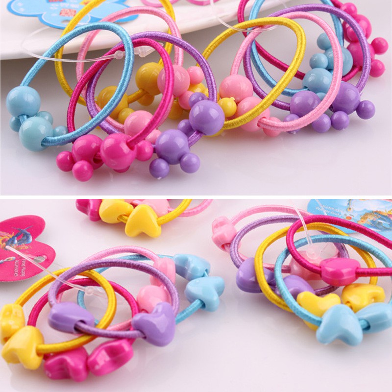 Karet Rambut Anak Isi 50 pcs Ikat Kuncir Rambut Warna Karet Rambut Anak Isi 50 pcs Ikat Kuncir Rambut Warna