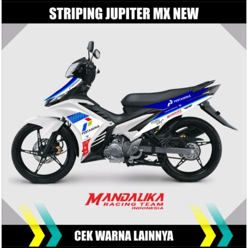 JUPITER MX NEW 135 MANDALIKA MOTIF .PERTAMINA .