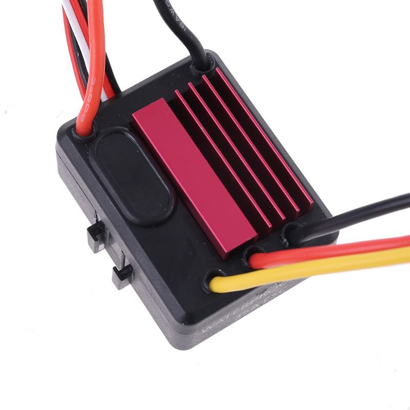 Motor Brushless Esc 35a Tahan Air 2-3s Lipo Programmable Untuk 1 / 14 1 / 16 Rc Mobil