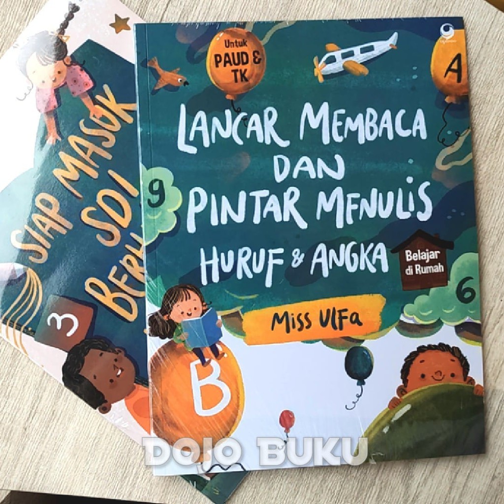 Lancar Membaca Dan Pintar Menulis Huruf &amp; Angka by Miss Ulfa