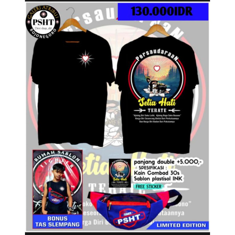 Baju 3dimensi berbonus Tas