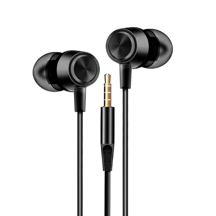 JOYROOM JR-EL113 Metal In-ear Earphone Super Bass Headset w/Mic GRAY