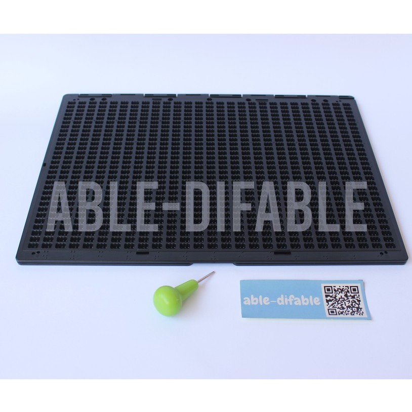 

REGLET SLATE BRAILLE A4 | REGLET BESAR UKURAN A4 | RIGLET BESAR | RIGLET A4 | REGLET A4