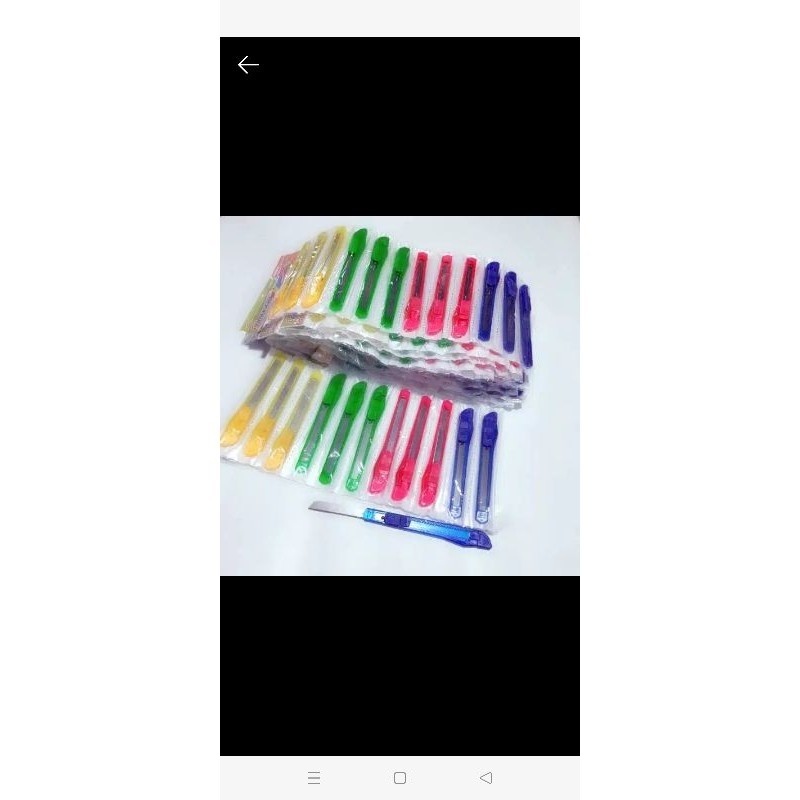 Pisau Kater Ukuran Besar Tajam Anti Karat. Eceran