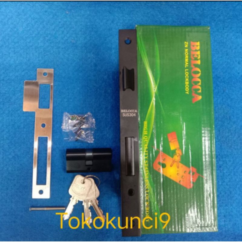 Murah Kunci Lidah Belocca Hitam Kunci Pintu Kamar Belocca Black