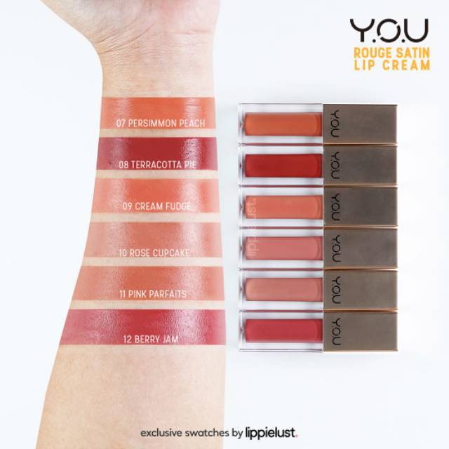 Y.O.U The Gold One Rouge Satin Lip Cream - YOU