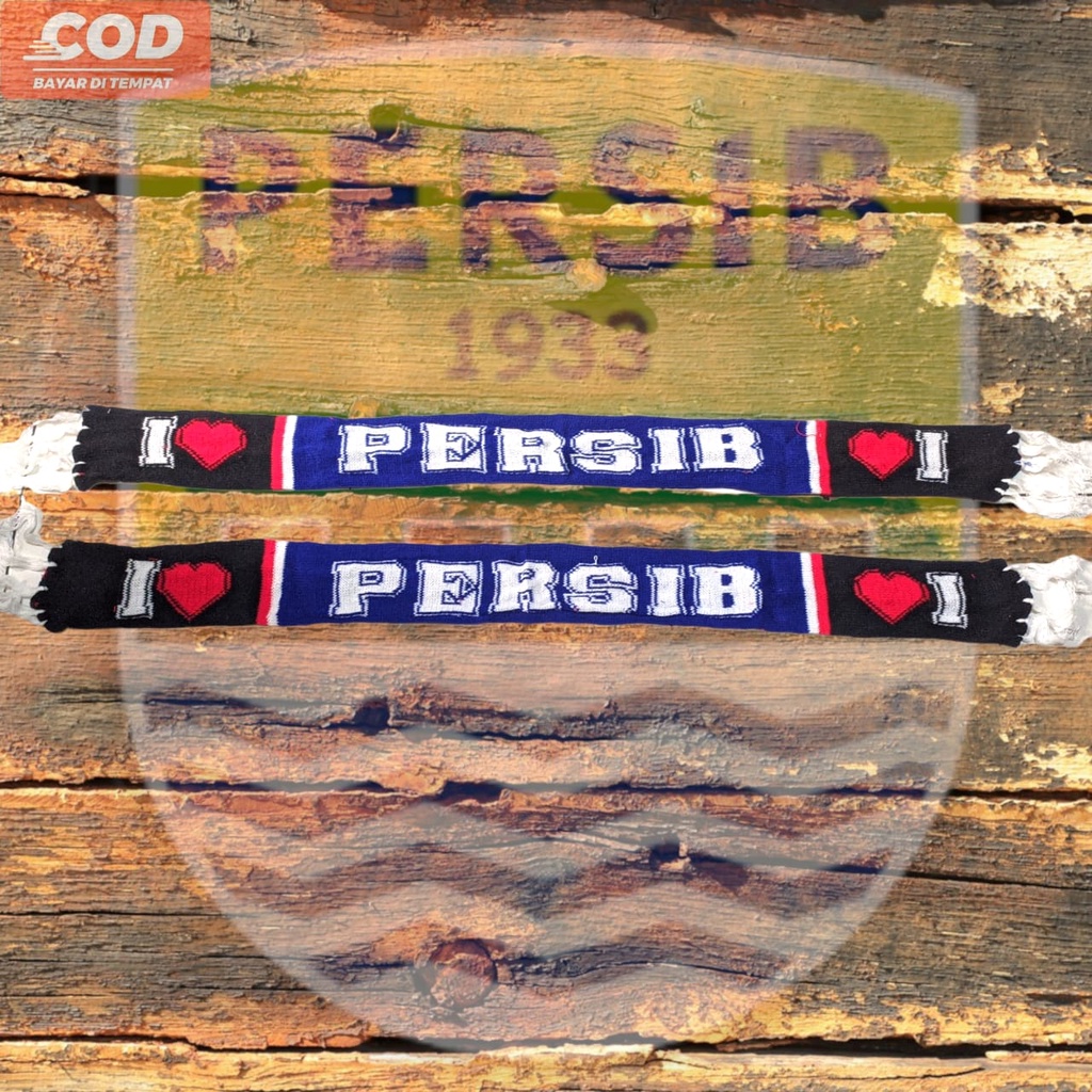 Syal persib kecil slayer bobotoh viking 100x10cm