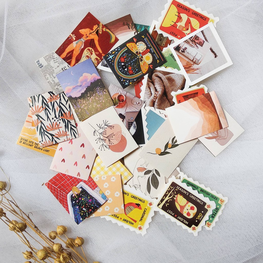 

30 Sticker Aesthetic TERMURAH Stiker Lucu Untuk Dekorasi Scrapbook