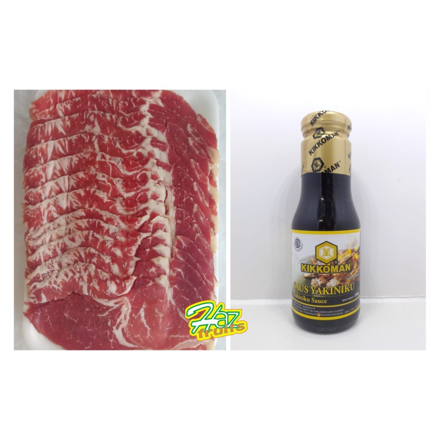 

Aus Sirloin Slice + Kikkoman Yakiniku 300 gr