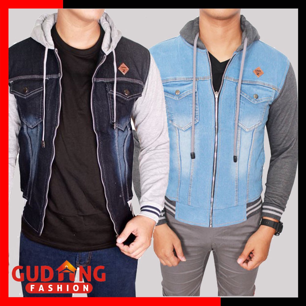 Jaket Denim Kombinasi / Jaket Jeans Boy (COMB)