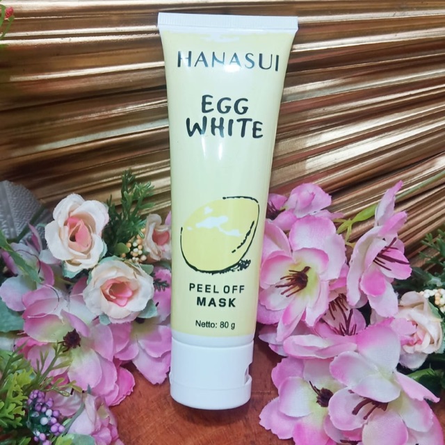 Masker Egg White Hanasui