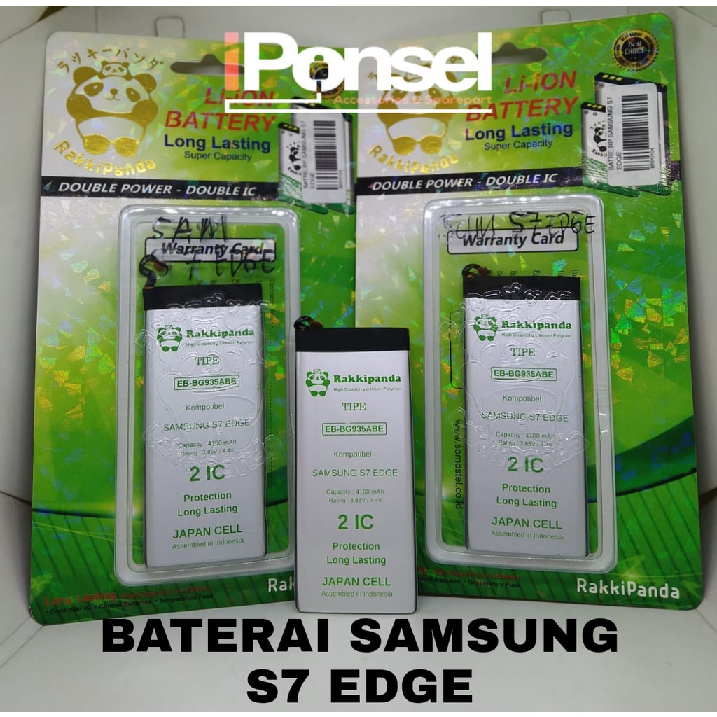 BATERAI RAKKIPANDA SAMSUNG S7 EDGE