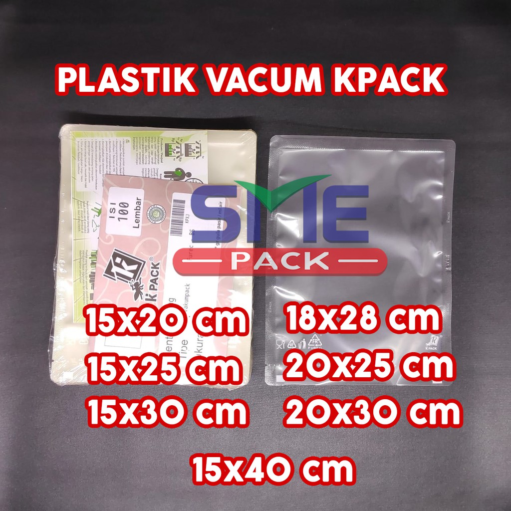 Plastik Vacuum Vacum Vakum Makanan Kpack/ Vacuum Pack ...