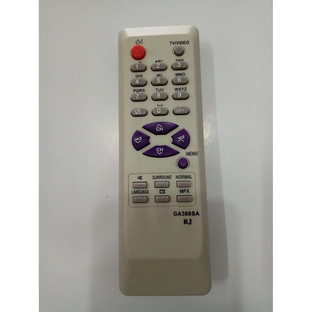 MURAH Remote Remot TV Televisi Tabung Sharp 368 SA