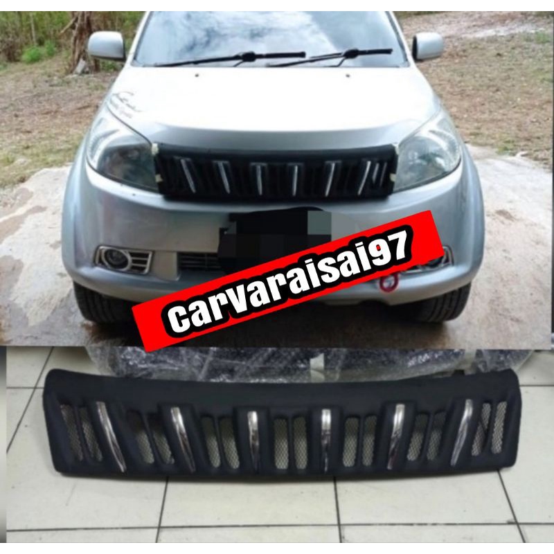 Grill Apollo Rush Terios 2015 - 2017 list chrome