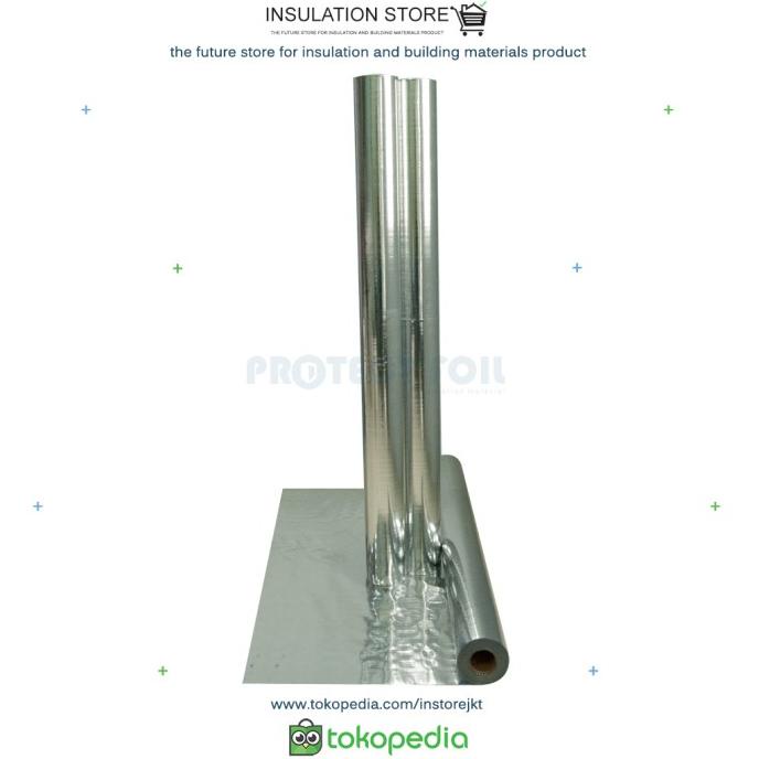 Aluminium Foil Woven Double Side / Insulasi Atap / Peredam Panas Atap