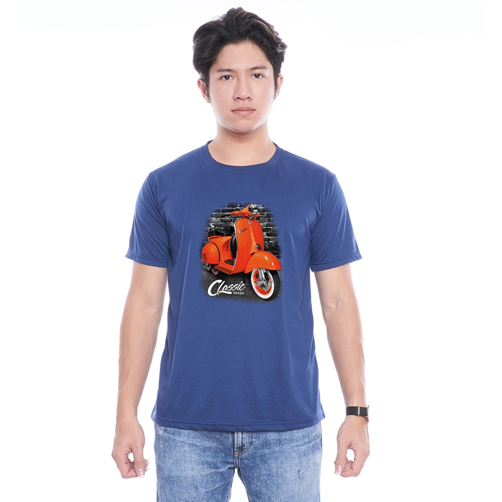 Kaos Oblong Pendek Classic Vespa