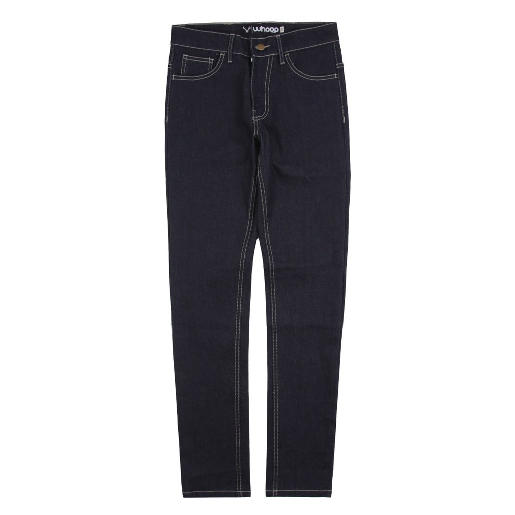 Whoopculture "Schomburgk's" Deep Indigo Checkerboard Accent 13.5oz Denim