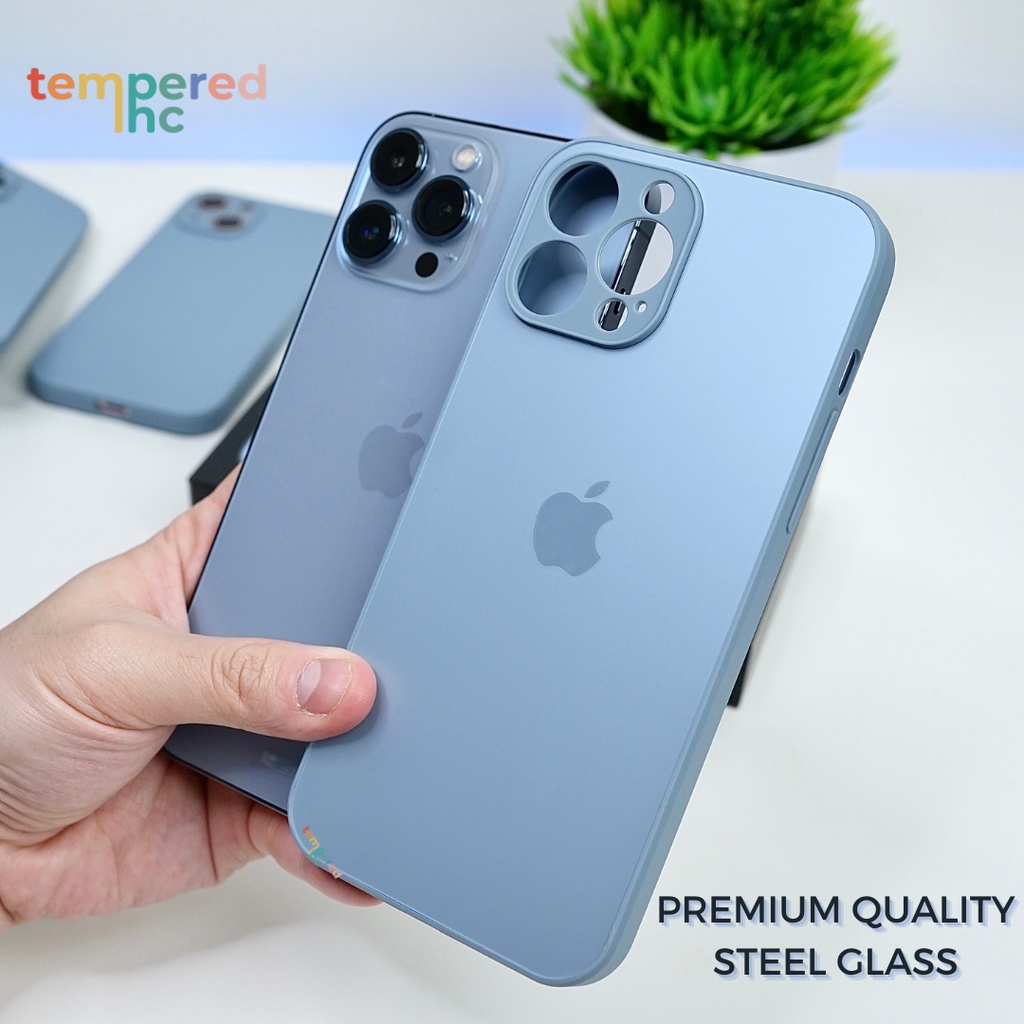 NEW !! SIERRABLUE Steel Case Iphone ( Iphone 11 - 13 pro max READY !! )