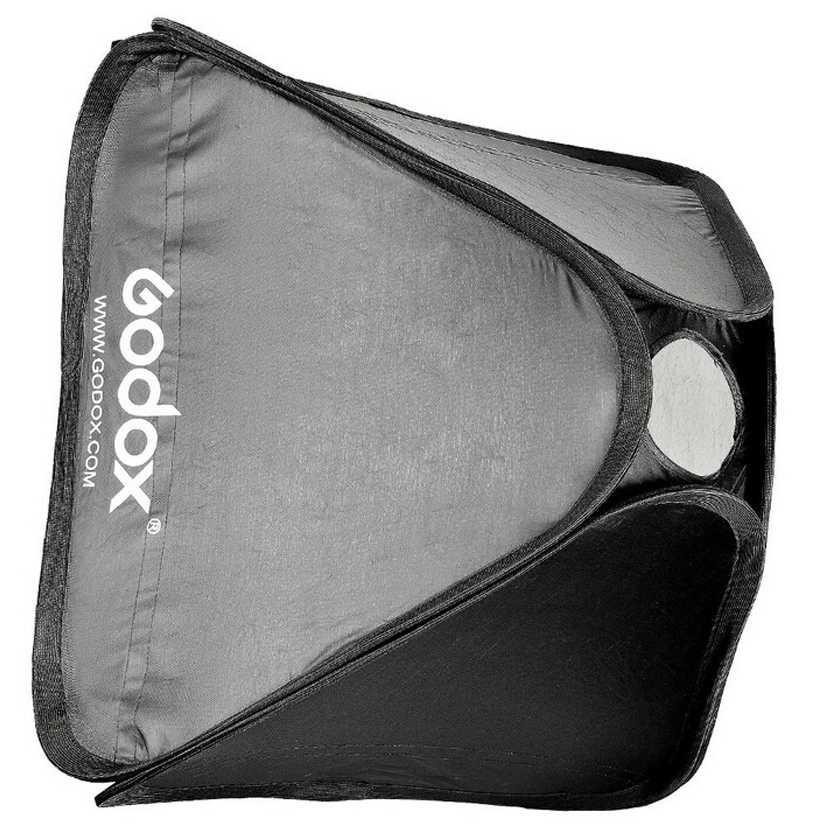 Godox S-Type Softbox Flash Diffuser Camera DSLR 50 X 50 CM - Black