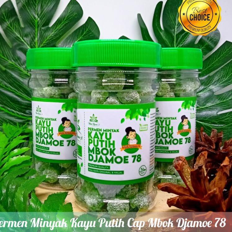 

『Murah』 Permen Minyak Kayu Putih Cap Mbok Djamoe 78 Kualitas Premium