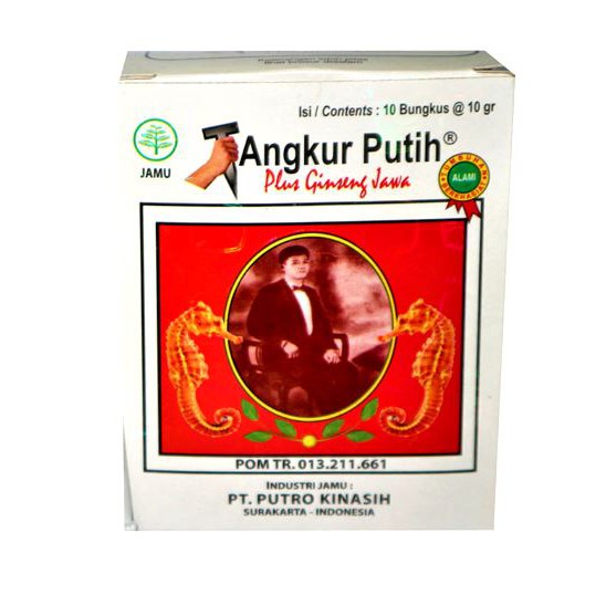 Putro Kinasih Tangkur Putih Serbuk 10 Bungkus