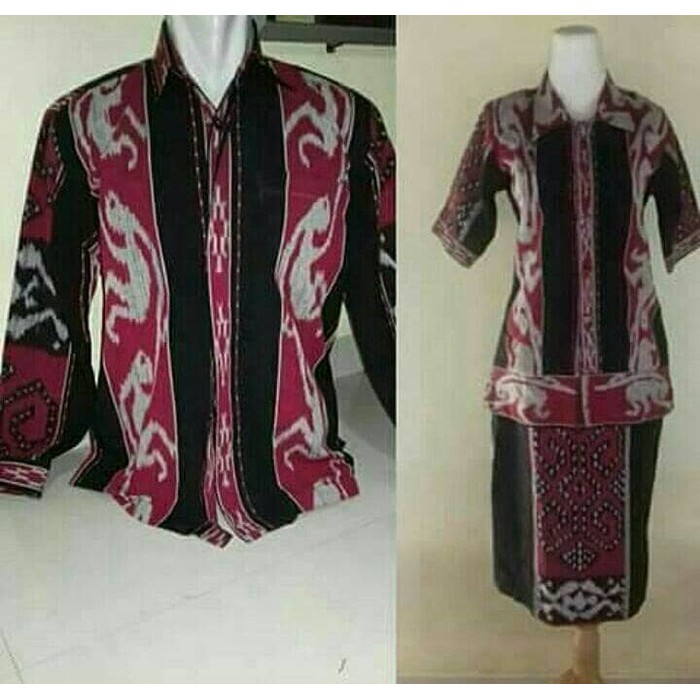 Baju Couple, Sarimbit, Setelan Kain Tenun Blanket Troso