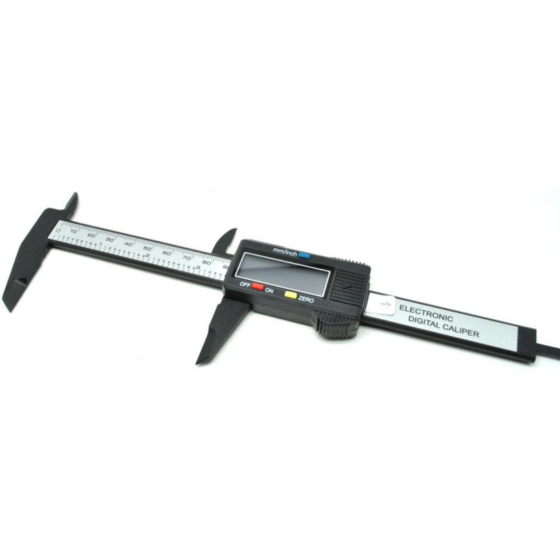 Jangka Sorong Digital Vernier Caliper LCD Screen fiber