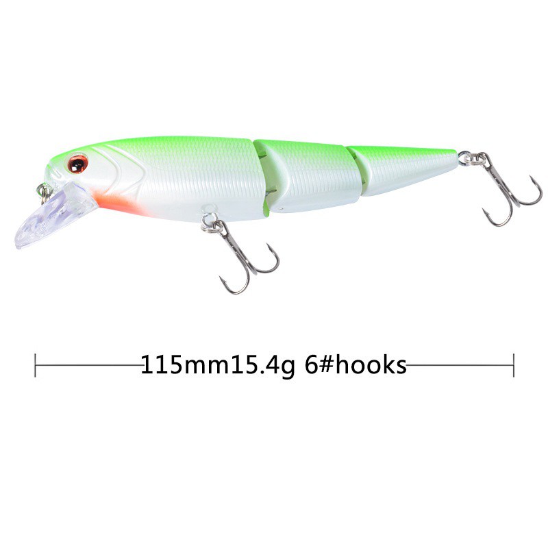 Sy 1pc Umpan Pancing Tiruan Bentuk Ikan Bermata 3d 12cm 15g Minnow Fishing Lure