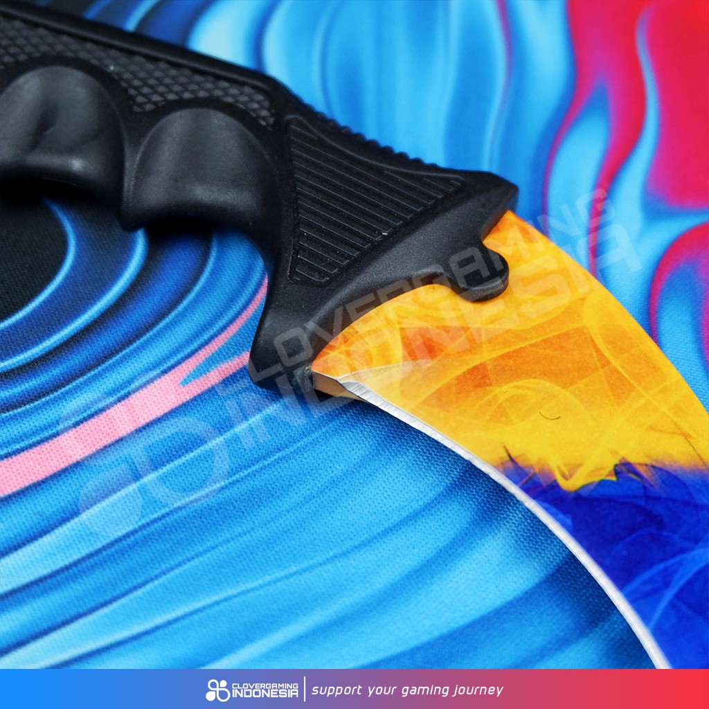 Karambit Knife Marble Fade || CSGO Counter Strike Knife Pisau Case