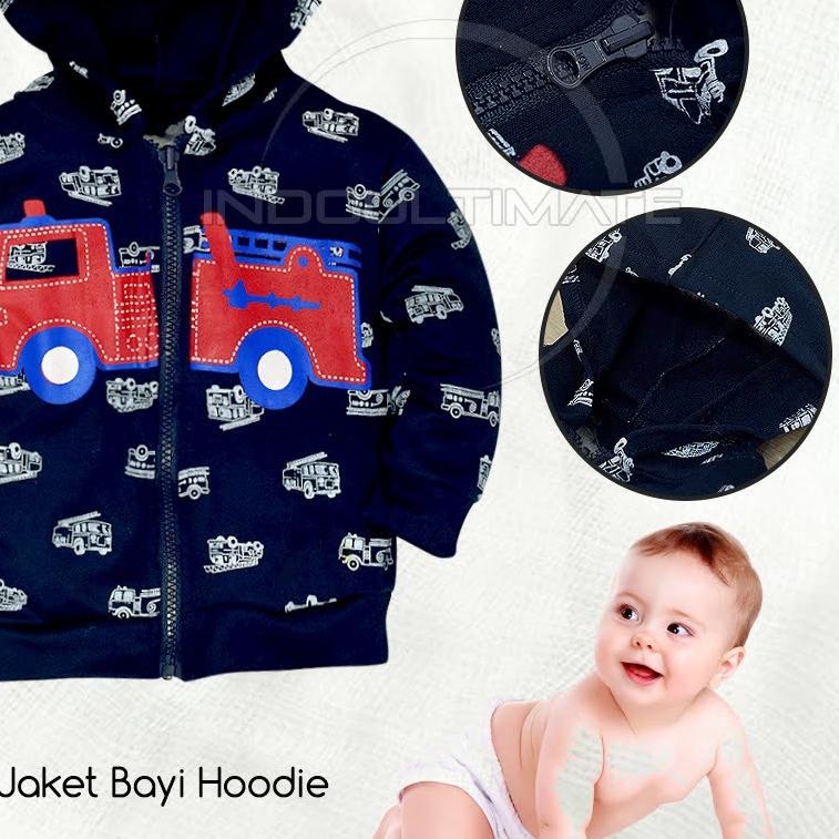 ➥ 0-2 tahun SNI BABY LEON Jaket Anak Bayi Balita JBS-04 Hoodie sweater Topi / Baju Kaos Jaket Anak B