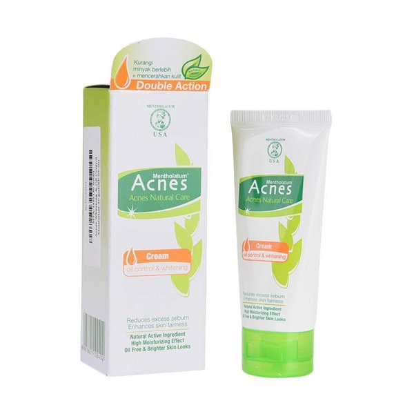 Acnes White and Oil Control Moist Cream 40gr