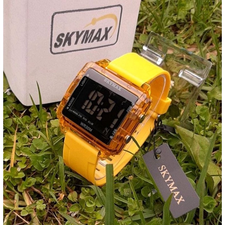 TERVIRAL MURAH BANGET. Jam Tangan Skymax Trending Jam Tangan Terlaris Digital Bayar Ditempat