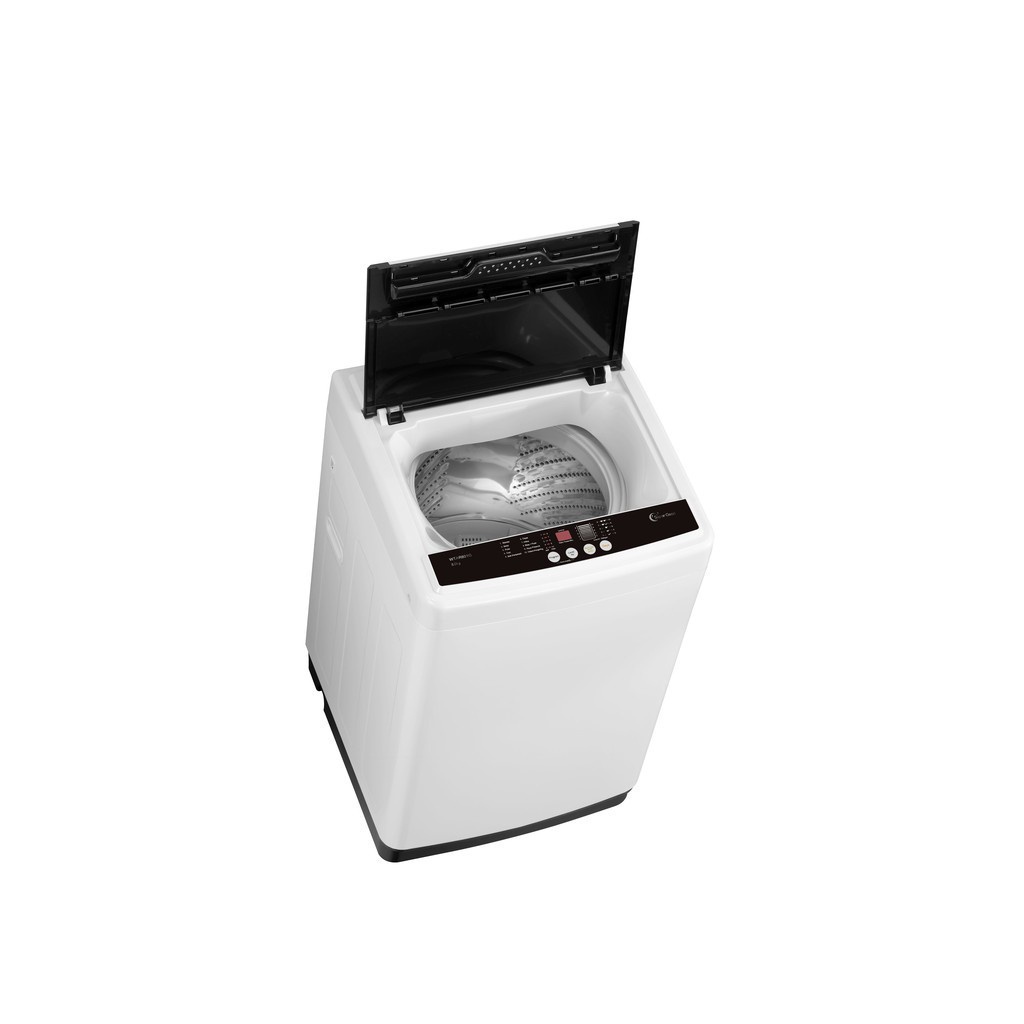 Hisense Mesin Cuci 1 Tabung Top Loading 8KG Washing Machine WTAR801G Garansi 2 tahun【Tub Clean and 3D Windwill Pulsator】【Time Remaining Indicator and Fault Diagnosis 】-7
