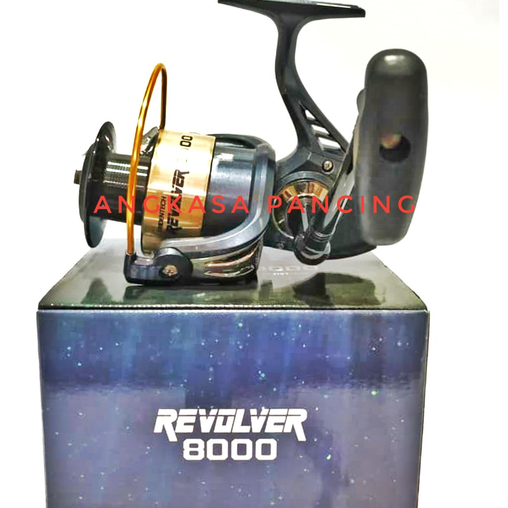[TERMURAH] RELL SPINNING TRIDENTECH REVOLVER 8000 / REEL TRIDENTECH ANTI KOROSI
