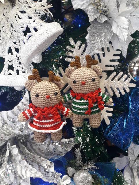 ZSH 255 - Boneka natal/handmade/ christmast gift/boneka rusa