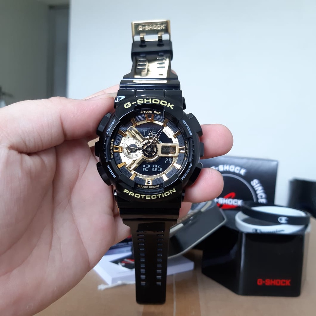 Casio Gshock Jam Tangan Pria GSHOCK GA110 FullSet Paperbag Water Resistant