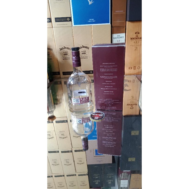 Botol bekas whisky botol bekas koleksi botol minuman keras  botol miras bekas