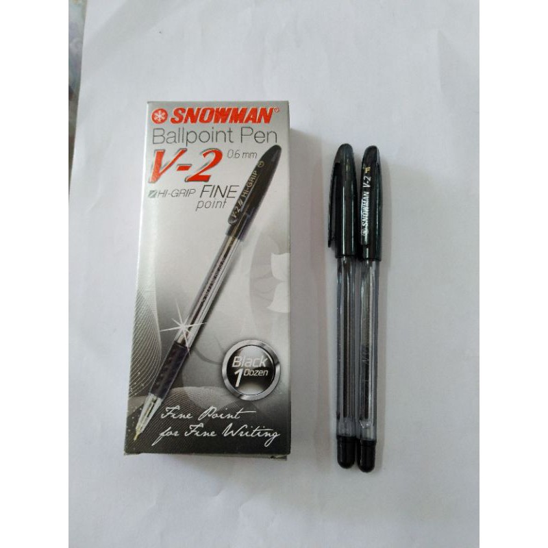 

Bolpoin Snowman V2 Hitam 1pcs
