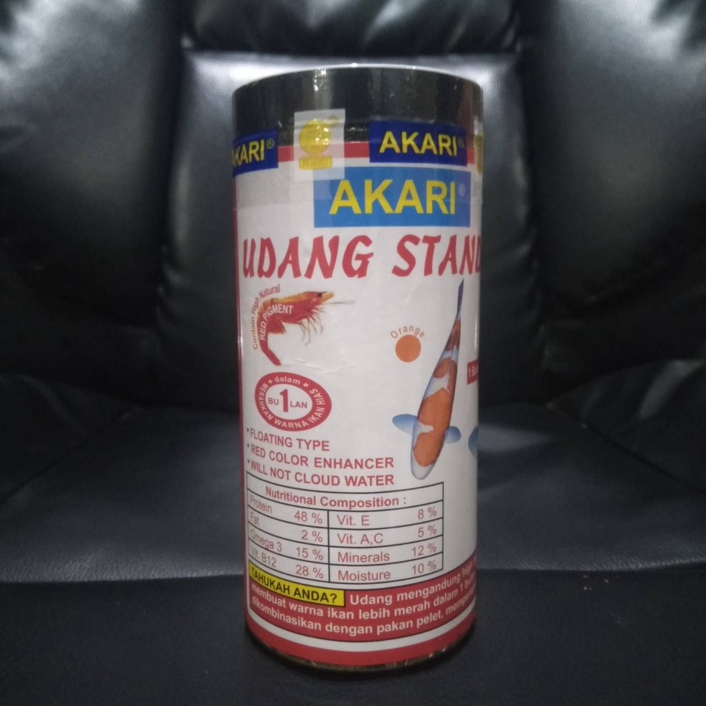 AKARI KECIL AKARI UDANG STANDAR 40GR PAKAN IKAN PREDATOR