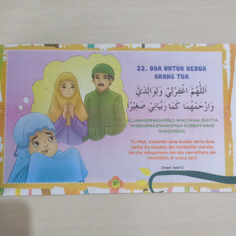 Buku 99 Doa Pilihan Anak Muslim Bergambar