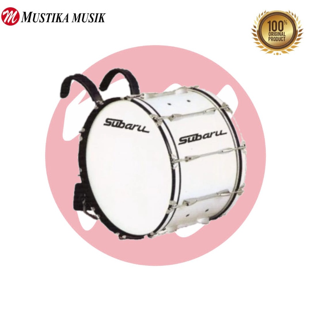 Marching Bass Drum subaru 20x14+Carr+Stick
