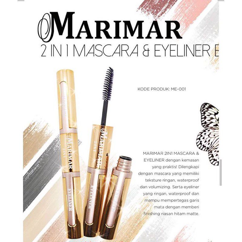 MARIMAR 2 IN 1 MASKARA &amp; EYELINER