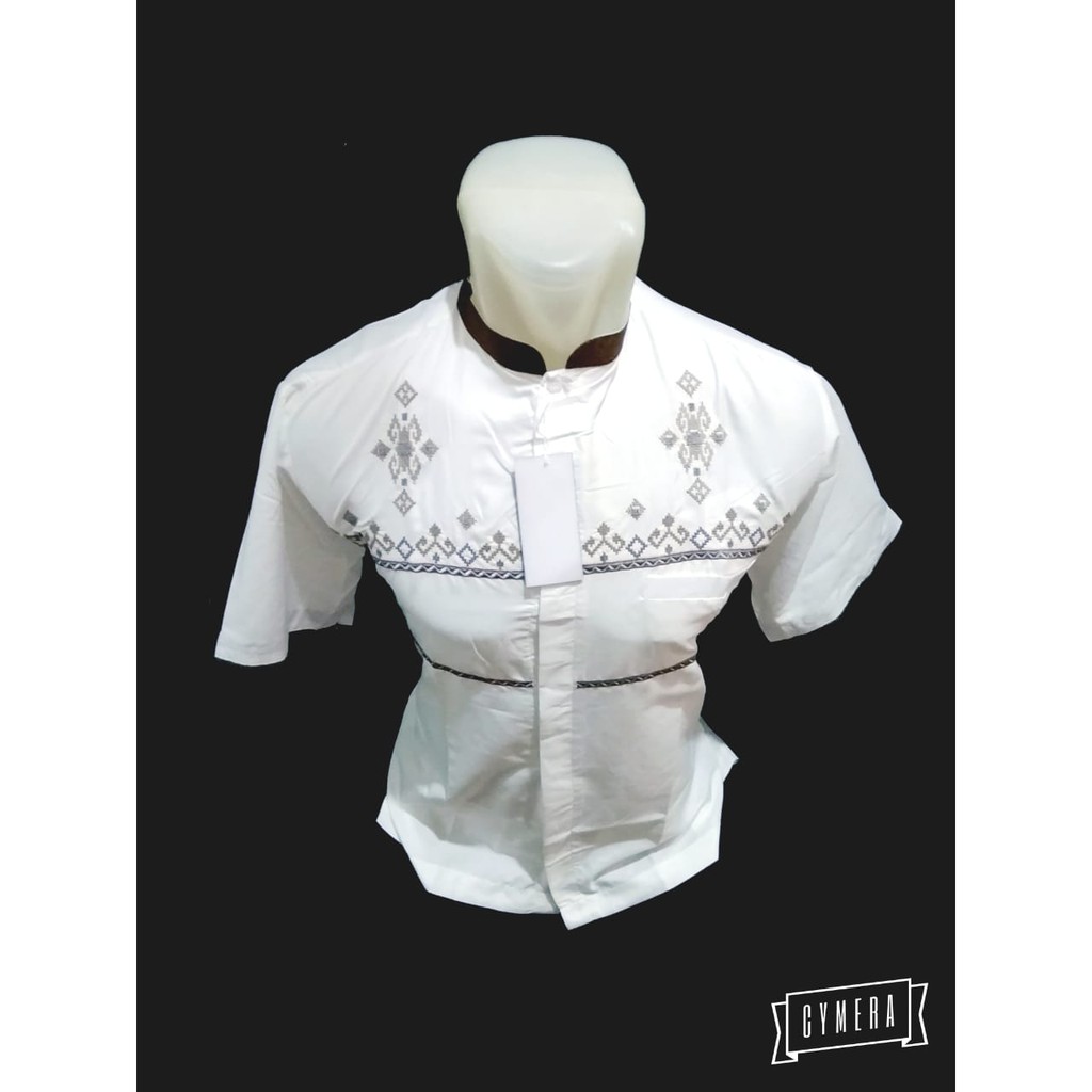 baju koko katun pendek gema01