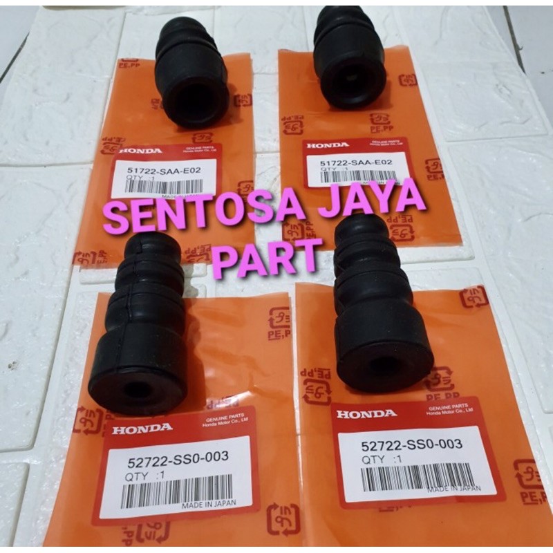 STOPPER JAZZ RS FREED BRIO MOBILLIO BRV HRV ORIGINAL 4PC DEPAN  BELAKANG